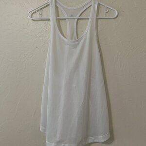 white Lululemon tank